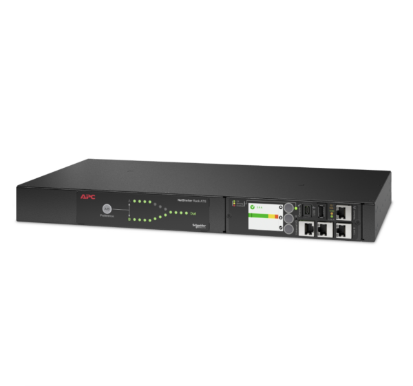 APC ATS Switch, 1RU Rackmount, 10 Amp, IEC Input / Output